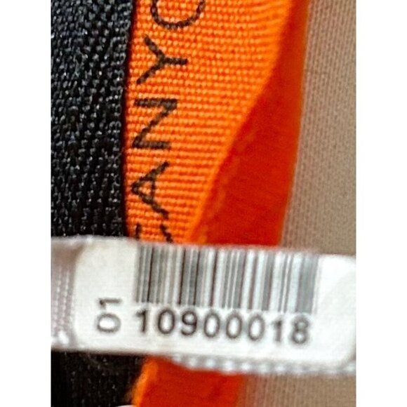 Clover Canyon Modern Elegant Floral & Stripe Scuba Midi Dress Firm Stretch Sz M - Picture 8 of 11